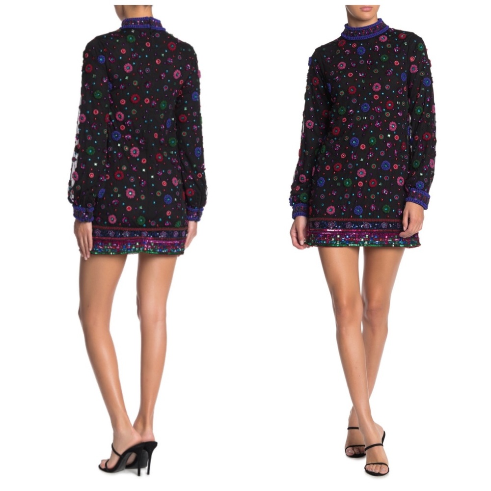 Tularosa Adams Dress in Pink Multi - Picture 4 of 11